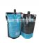 Custom  plastic packaging 500ml shampoo packaging  pouch bags stand up shampoo  liquid  spout pouch