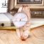 SHENGKE Rose Gold Femininity Watches New Stylish Wristwatch Woman Dress Watch Bracelet Watches Chain Band