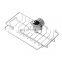 Faucet sponge holder hanging basket stainless steel adjustable kitchen sink cleaning brush soap dishwashing liquid drain rack