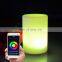 Luxury Bedroom Living Room Custom Tuya APP Control Smart Restaurant Cordless Rechargeable Led Table Night Light Lamp