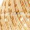 Rattan pendant with tassels long Rattan Lamp Shade wicker ceiling light decor manufacturer