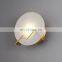 Nordic Creative Living Room Bedroom Bedside Alabaster Wall Lamp Dining Room Aisle Modern Copper Wall Lamp