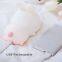 Rabbit LED Night Lights Touch Sensor Remote Control RGB Dimming USB Rechargeable Silicone Bunny Lamp for Children Girls Gift
