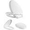 HL-08 MEIYE PP 460*370*68mm Round Soft-closing Toilet Seat Cover Ramp Down Toilet Lid