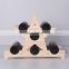 Unfinished Wooden Wine Rack