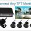 Special Video Parking Sensor Without Monitor Display With 4waterproof Sensors