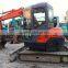 strong power used excavator hitachi 55ZAX oringinal Japan for cheap sale in shanghai