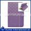 Purple Color Polka Dots Tablet Case For Tab E