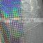 Holographic film self adhesive sticker