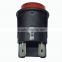 red push-pull push button switch