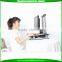 Mobile high low workstation sit to stand work table stand up desk