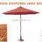 top quality outdoor 9 Foot Light Wood Poly garden Umbrella