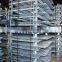 Warehouse foldable galvanized wire mesh container