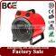 Round electric thermal storage heater