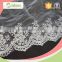 Dyeable garment accessories floral pattern net embroidery trimming lace                        
                                                                                Supplier's Choice