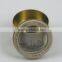 Small round window tin box for sweet package