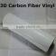 bubble free roll car wrap 3d carbon fiber vinyl sticker