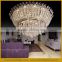 artistic light fitting manufactur crystal hotel lamp pendant furnishing light