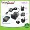 CE ROHS Approval Changeable Plugs Adapter Charger With 5V 2000mA Micro Usb for Smart Mobile Phone