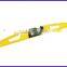 Magnetic spirit level with retractable hanging hook