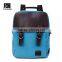 China suppliers wholesale school backpack canvas leather backpack