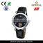 Magnificent Moon Phase Stainless Steel Automatic Wrist watch for men with leather strap