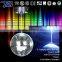 Halloween Brighter Really Glass mirror foam mirror ball with led motor for party use