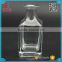 Fragrance perfume 150ml glass square aroma diffuser bottle with glass ball shape stopper