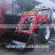 Competitive Quality !! 120 hp 4WD Farm tractors with implements,front end loader,backhoe,log trailer with crane