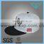 high quality custom 3D embroidery flat brim snapback cap/hip hop cap/hat