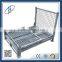 folding wire mesh fence stackable storage container cage