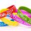 Custom fitness sports silicone bracelet