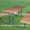 2014 Hot Sale Outdoor Metal Picnic Tables with Benches