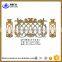 Aluminum adorned accessories for garage gates LY-002