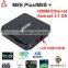 2016 popular home entertrainment tv box android theater tv box M8S Plus M8S+ has high end performance dual band wifi Gigabit