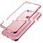 NEW Crystal Clear Transparent Soft TPU Case Cover For Iphone 6 6s Plus With Electroplate Bumper Quality Choice