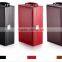 Luxury PU leather wine gift box set with foam insert