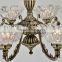 Luxury Lamps for Living and Dining Zinc Alloy Classic Living Room Chandelier MD2182 L8