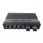4X1000M Base-TX - 2X1000Base-FX ethernet sfp Fiber optic Switch converter