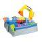 New item plastic beach toys funny castle beach toys with sand beach tools