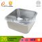 Single bowl free standing commercial industrial hotel restaurant custom stainless steel kitchen sink cabinet