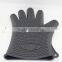 Silicone oven glove heat resistant silicone cooking gloves