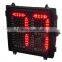 400mm aluminum housing led digital countdown timer traffic light