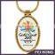 Customized Logo Colorful Gold Coast Printing Keychain With 6 Plating Colors
