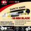 18 mm Sliding Blade Plastic with rubber grip handle Utility Knife