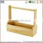 Natural Style Design Handmade Wooden Wine Rack With Lighting