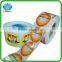 Adhesive warterproof round label with custom logo sticker