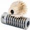 Flanged Ball Valve With Wormgear