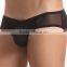Sexy Men's Transparent Breathable Net Mesh Briefs Cotton Panty Thong Shorts