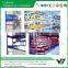 Hot sell best price multi level long span heavy duty warehouse double side cantilever rack, storage rack (YB-WR-C37)